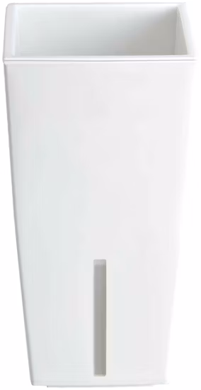 Square Plastic Hydroponic Flower Pot (KD441)