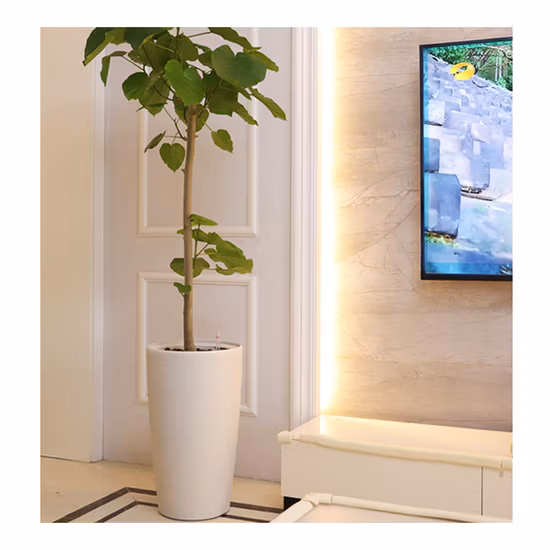 OEM Factory Directly Sale High Quality Cheap Price Large Waterproof PP 12inch Bell Hanging Basket Plastic Flower Pot Plant Pot Garden Planter