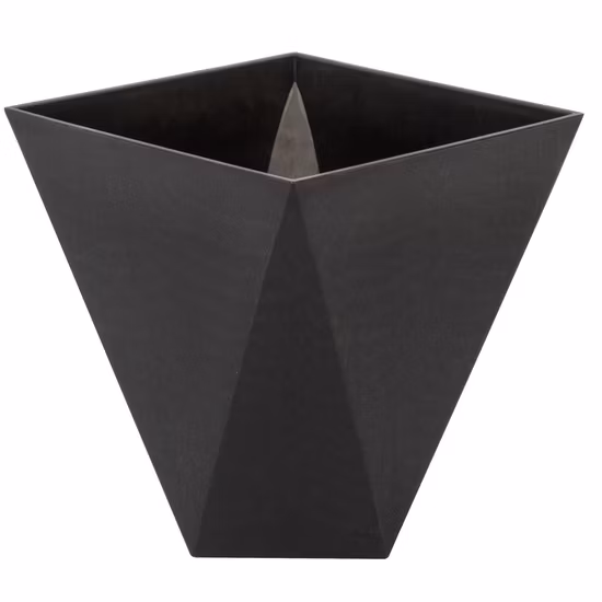 Quadratischer Blumentopf aus Kunststoff für den Garten (KD9191-KD9193)