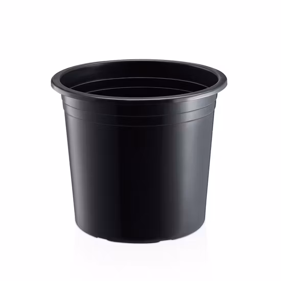 Schwarzer Gallon Pot Blumentopf aus Kunststoff (Nr. 4-Nr. 6)