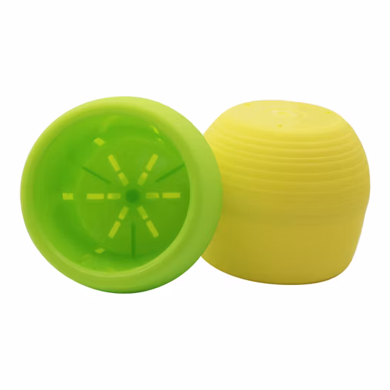 Kunststoff Mini süßer runder Blumentopf Garten Home Office Desktop Blumentopf