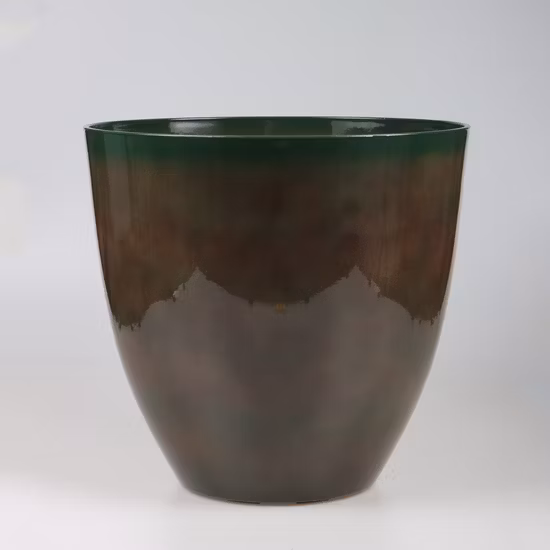 Factory Supply Klassische runde Blumentöpfe aus Kunststoff für den Innen- und Außenbereich, dekorativ, individuell angepasst